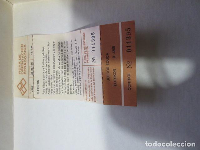 Juegos de mesa: ELEXIKON EDUCA - Foto 3