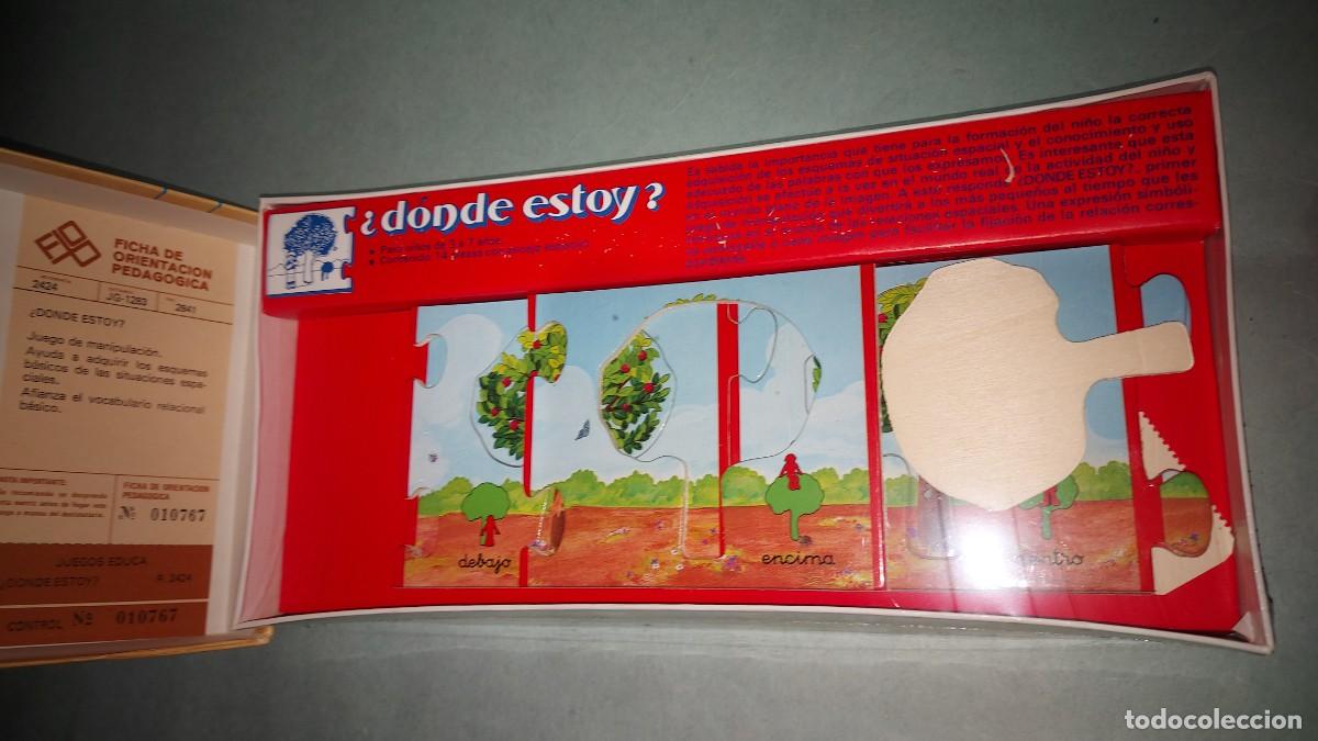 Juegos de mesa: JUEGO DONDE ESTOY DE EDUCA - Foto 1