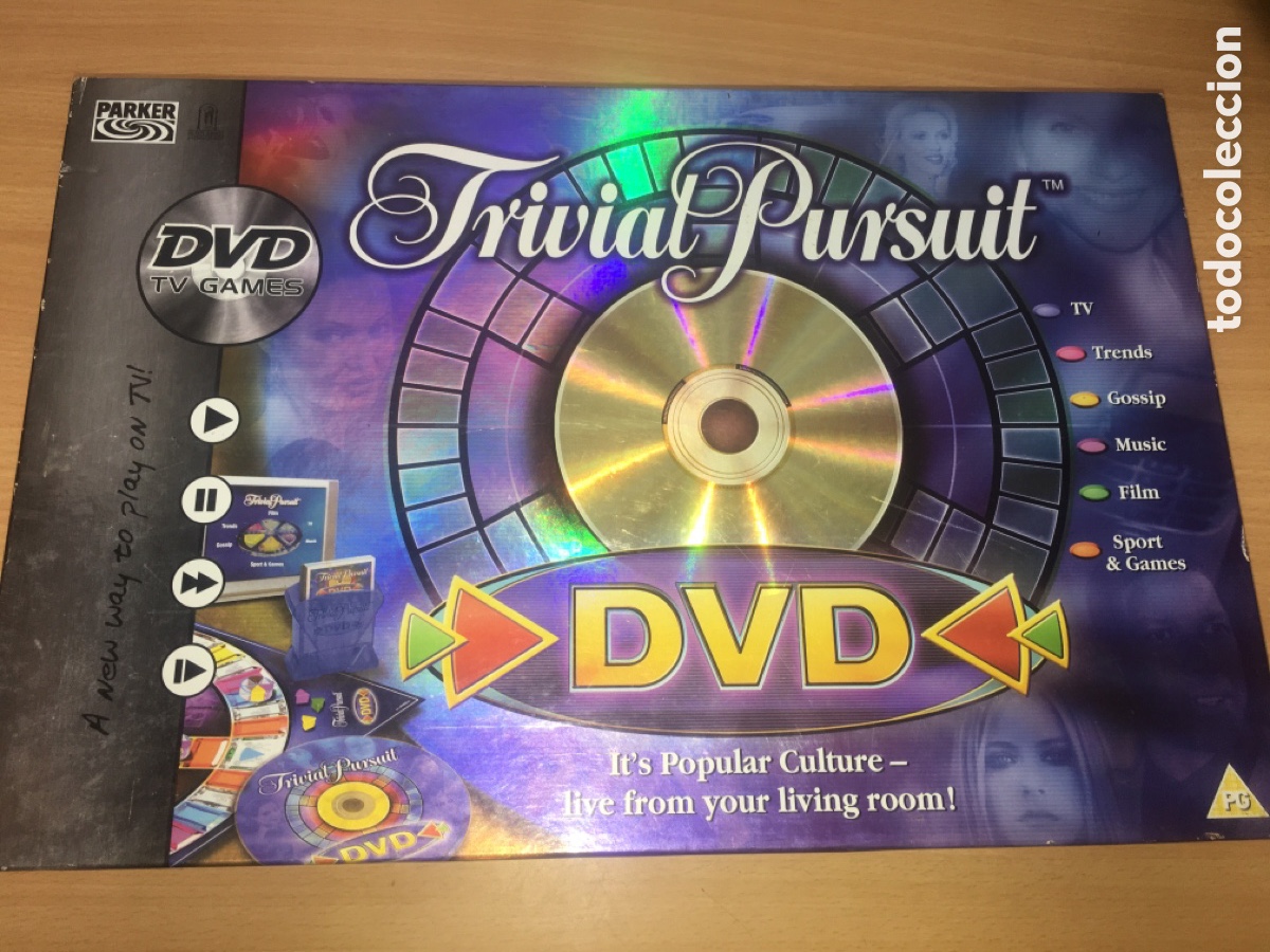 Juegos de mesa: Trivial pursuit DVD - Edici&oacute;n en ingl&eacute;s - Foto 1