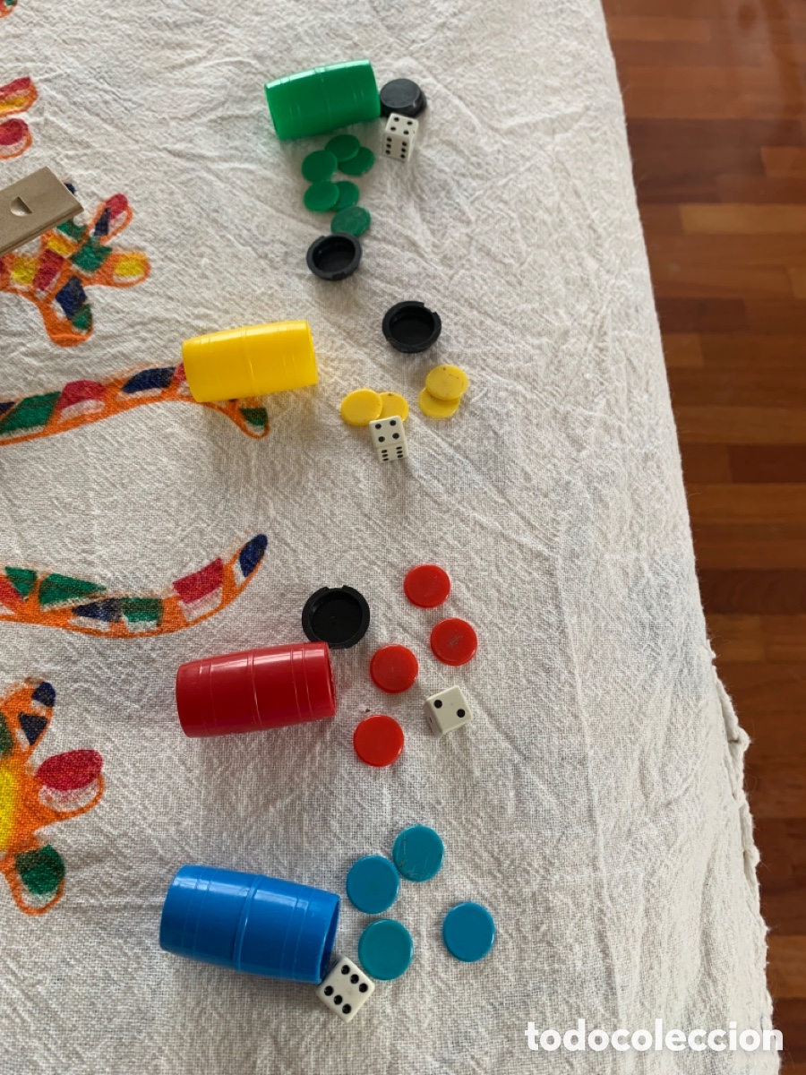 Juegos de mesa: Antiguo juego de parch&iacute;s y la oca - Foto 4