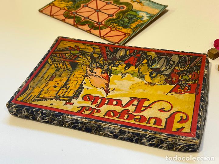 Juegos de mesa: ANTIGUO JUEGO DEL ASALTO DE BORRAS - Foto 4
