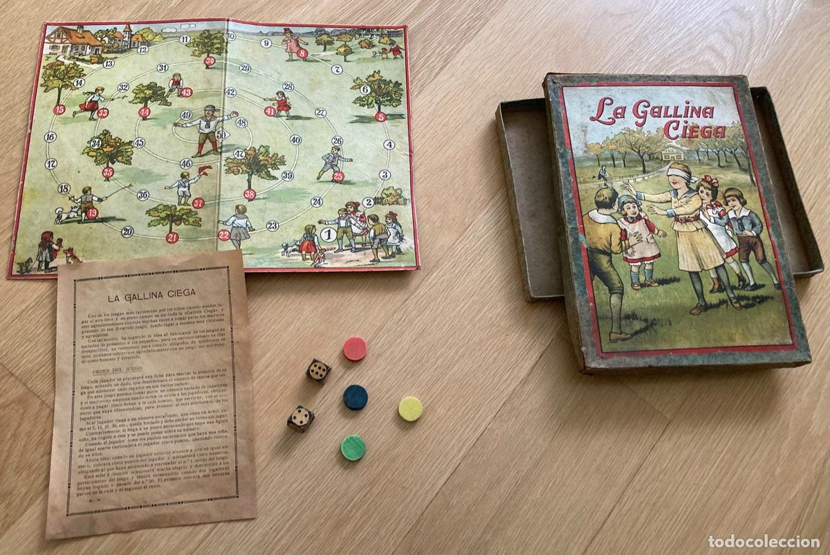 Juegos de mesa: LA GALLINA CIEGA, circa 1920. - Foto 2