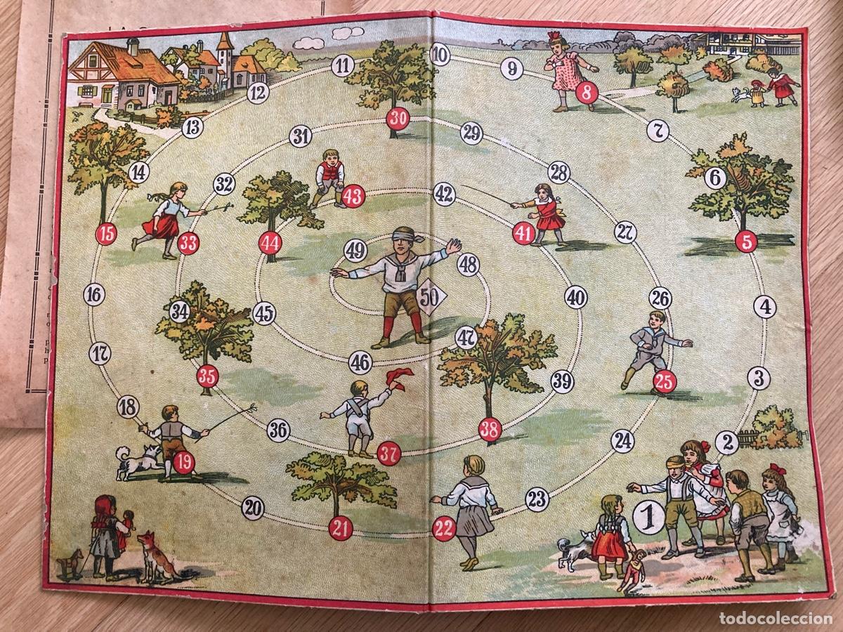 Juegos de mesa: LA GALLINA CIEGA, circa 1920. - Foto 5