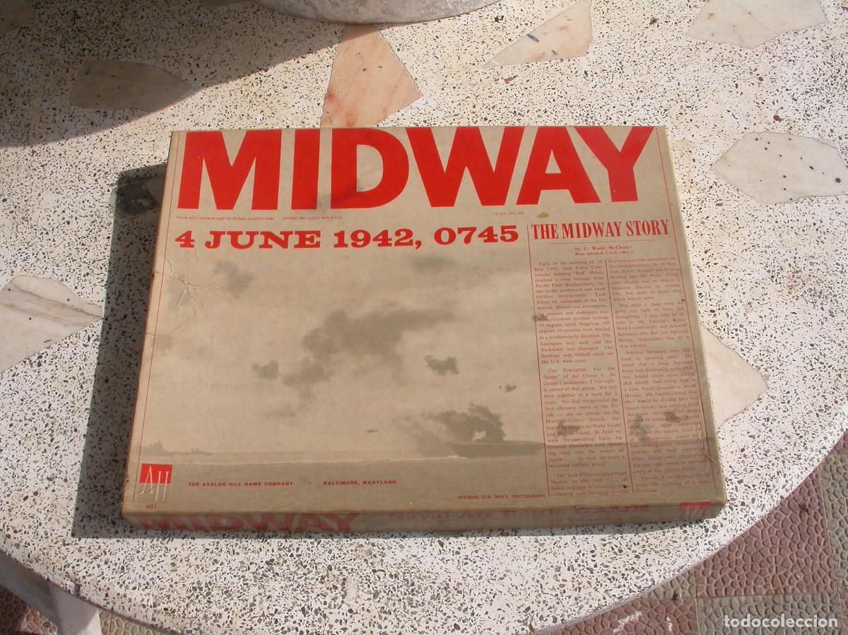 Juegos de mesa: JUEGO DE MESA DE AVALON HILL MIDWAY - Foto 1