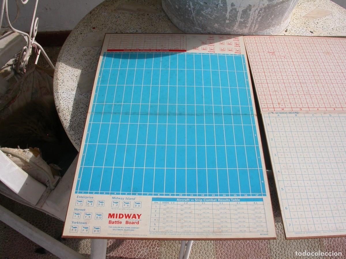 Juegos de mesa: JUEGO DE MESA DE AVALON HILL MIDWAY - Foto 6