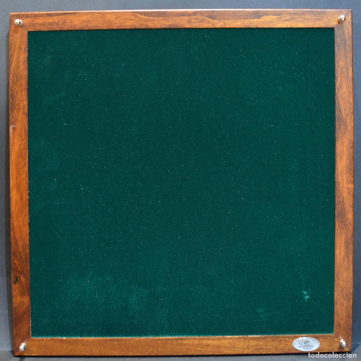 Juegos de mesa: TABLERO DE AJEDREZ EN PLATA DE LEY REPUJADA - Foto 10