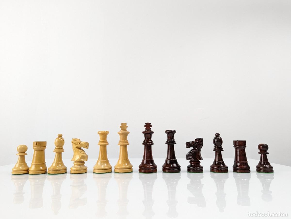 Juegos de mesa: Ajedrez premium de madera Rey 10 cm - Foto 2