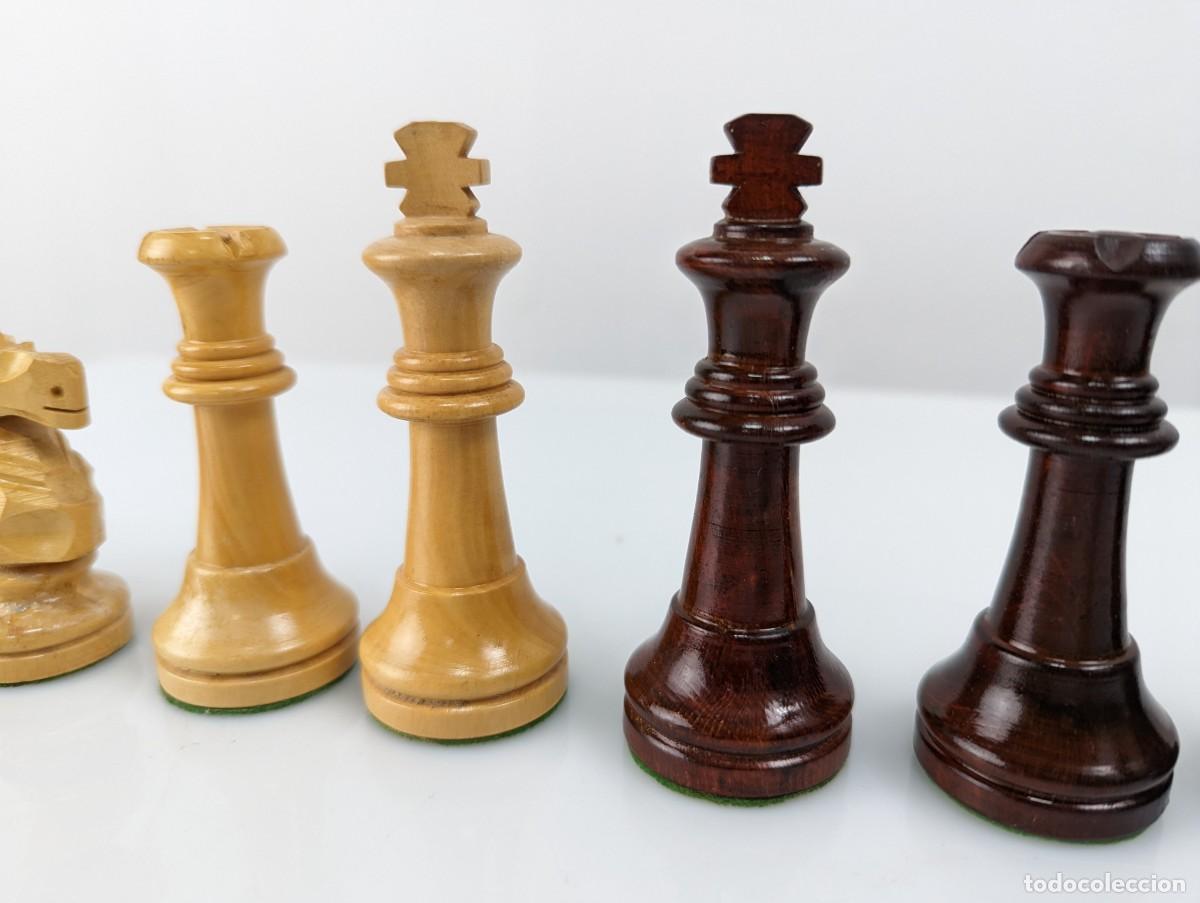Juegos de mesa: Ajedrez premium de madera Rey 10 cm - Foto 3