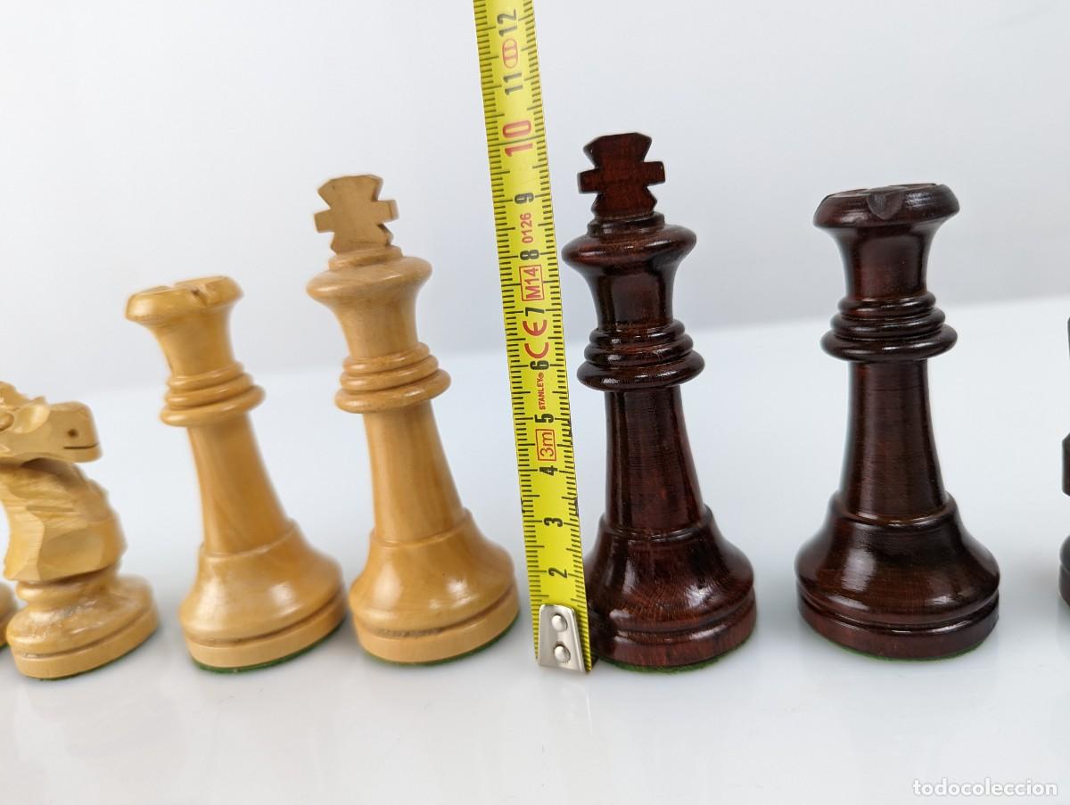 Juegos de mesa: Ajedrez premium de madera Rey 10 cm - Foto 4