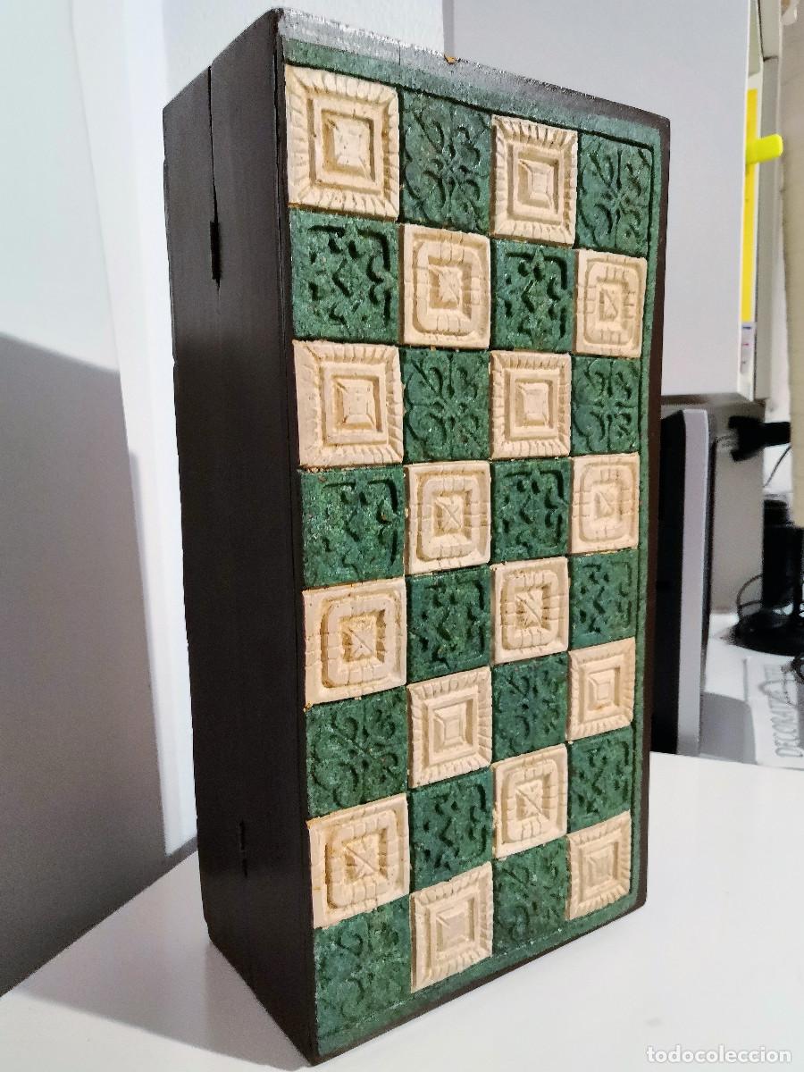 Juegos de mesa: Ajedrez mexico Azteca-Conquistadores - Foto 8