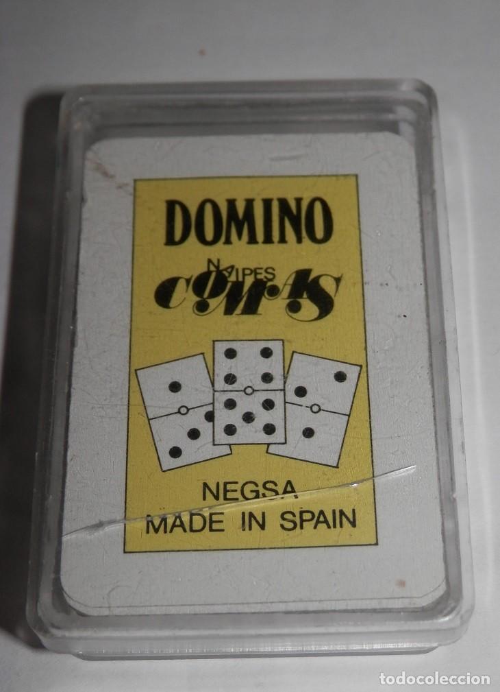 Juegos de mesa: JUEGO DE DOMINO DE LOS NAIPES COMAS - Foto 1