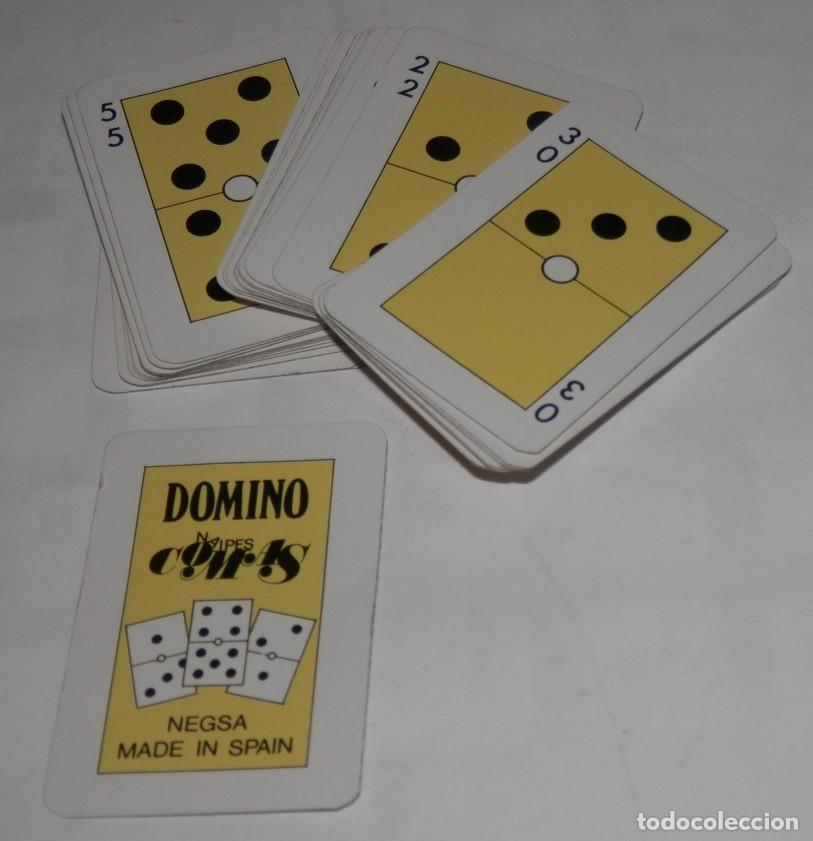 Juegos de mesa: JUEGO DE DOMINO DE LOS NAIPES COMAS - Foto 3