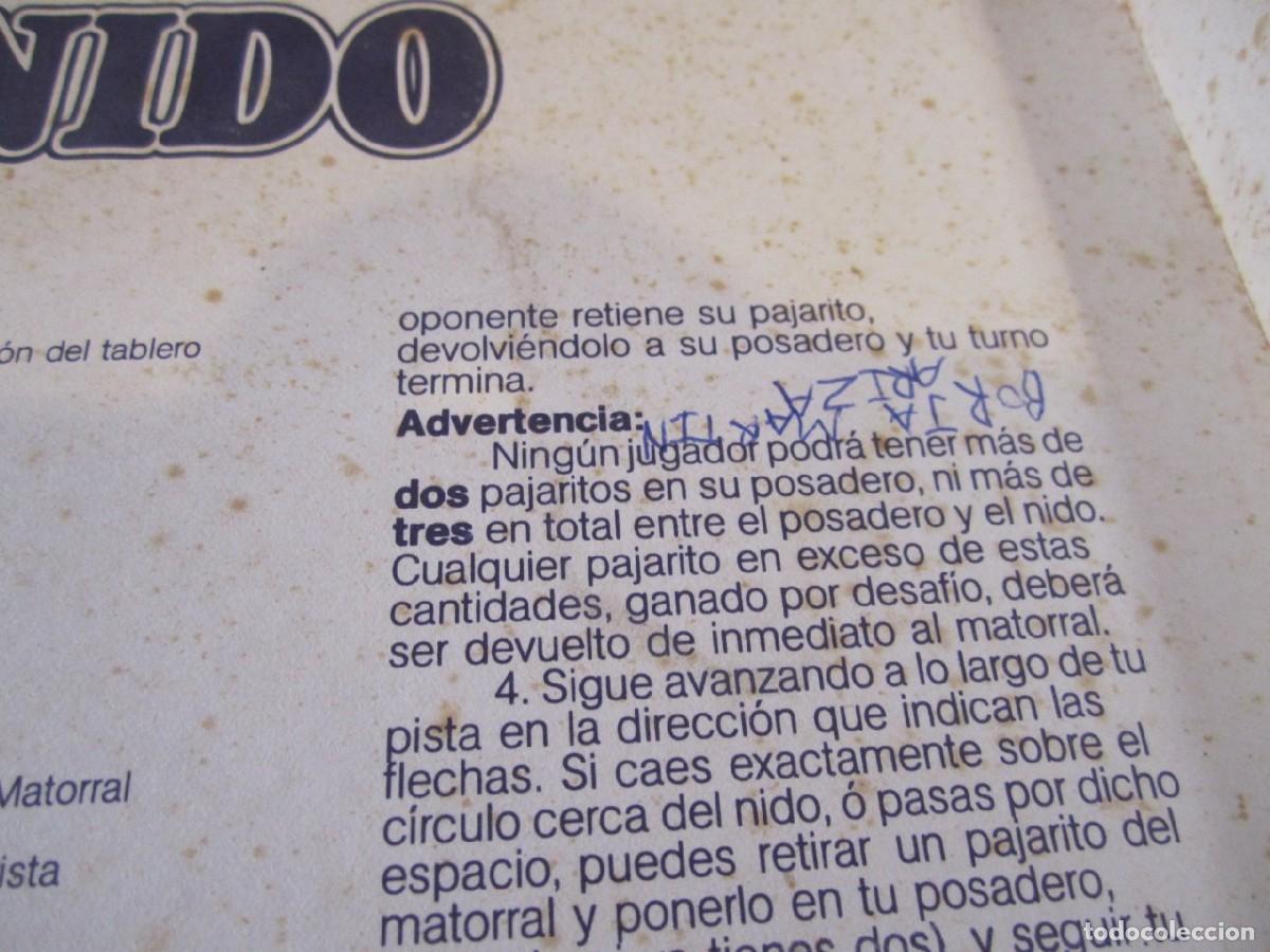 Juegos de mesa: Llevame al Nido (MB Juegos) (Incompleto) - Foto 21