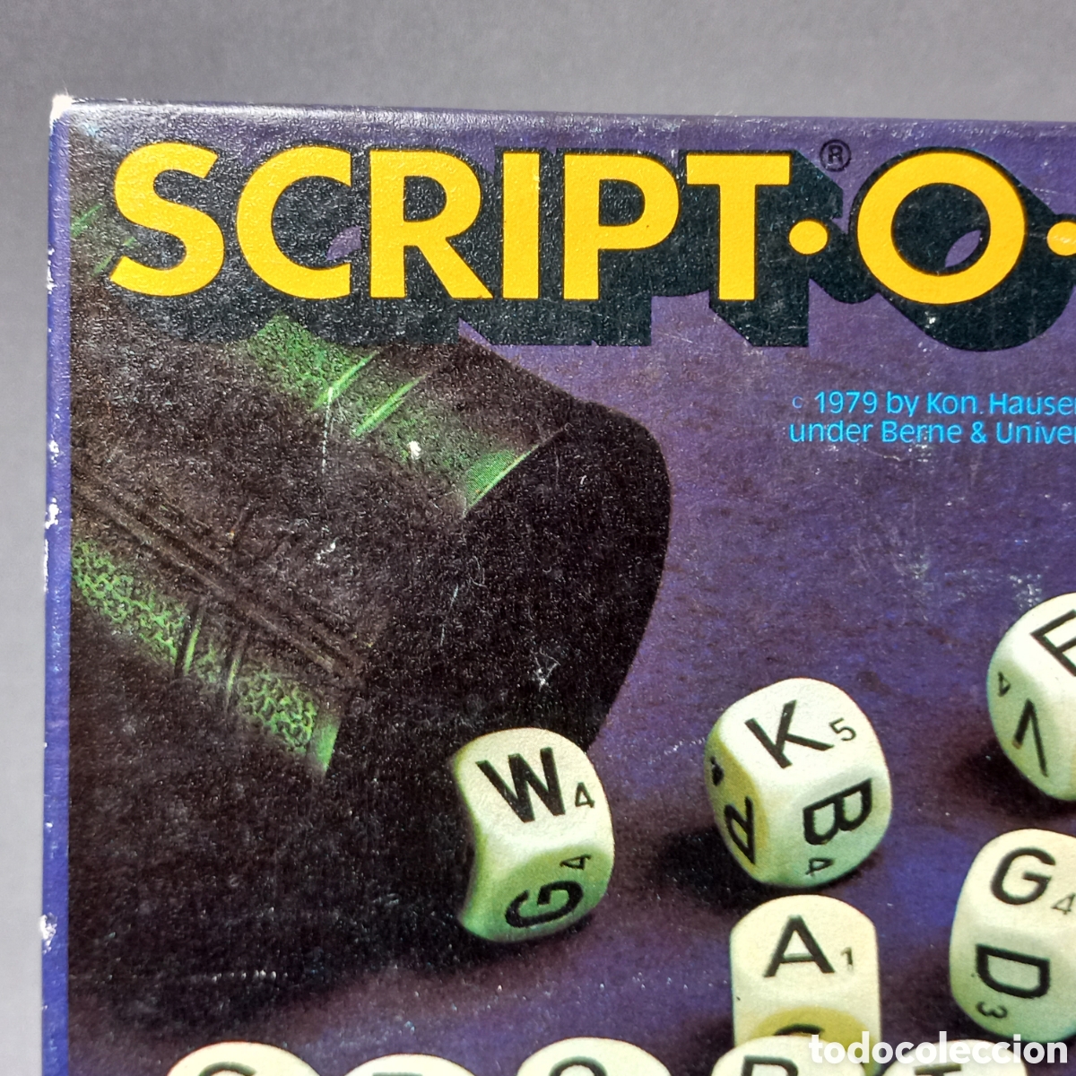 Juegos de mesa: Scriptogram Script-o-gram de Jumbo Disset a&ntilde;os 70 NUEVO A ESTRENAR, PRECINTADO - Foto 5
