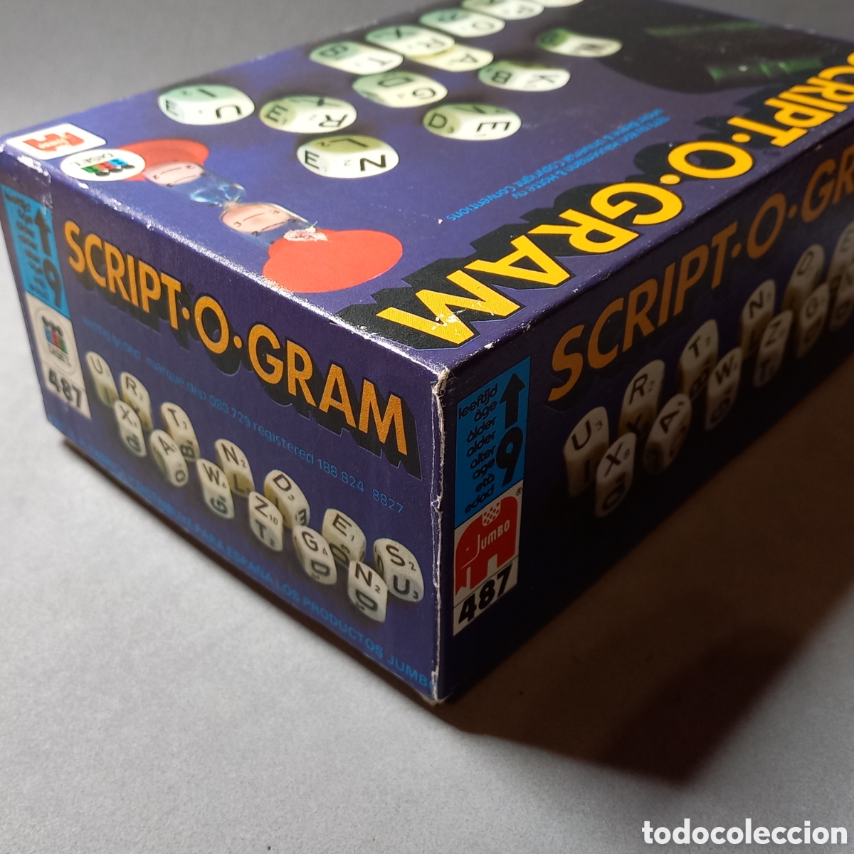 Juegos de mesa: Scriptogram Script-o-gram de Jumbo Disset a&ntilde;os 70 NUEVO A ESTRENAR, PRECINTADO - Foto 11