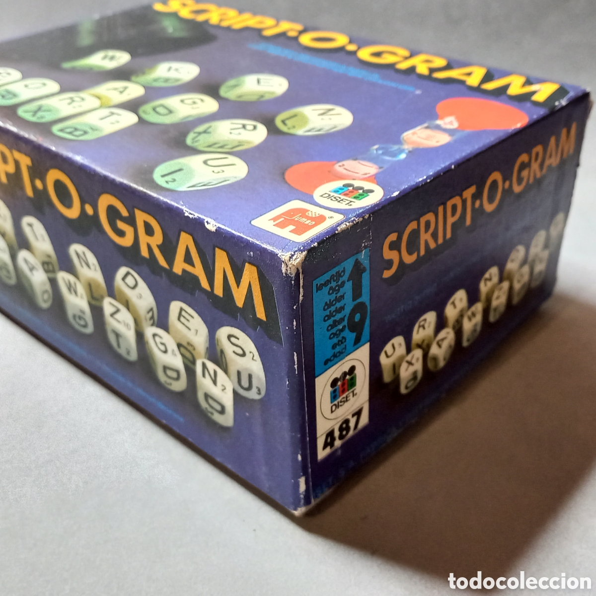 Juegos de mesa: Scriptogram Script-o-gram de Jumbo Disset a&ntilde;os 70 NUEVO A ESTRENAR, PRECINTADO - Foto 12