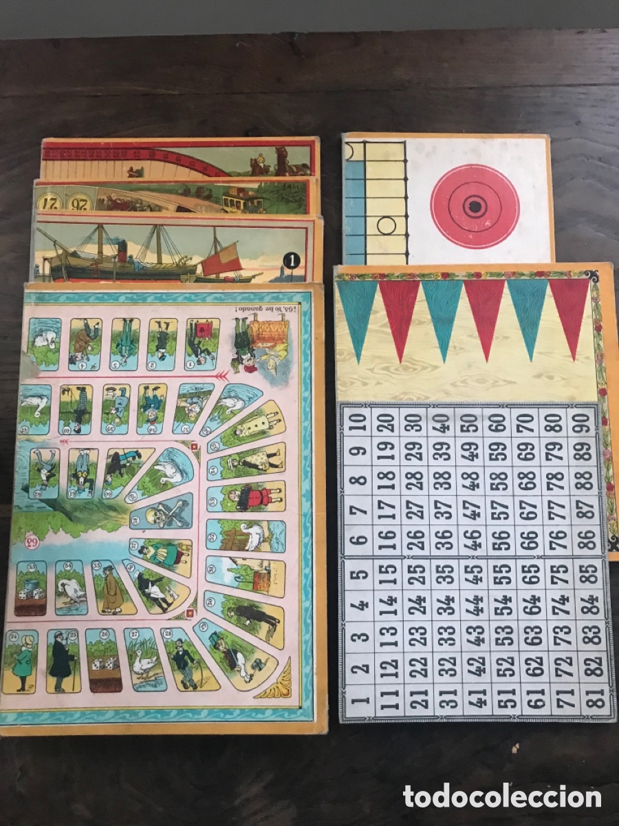 Juegos de mesa: Juegos Reunidos 1930 - Foto 4
