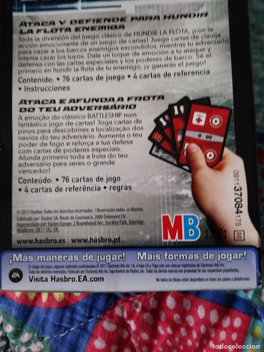 Juegos de mesa: Juego de cartas &rdquo;BATTLESHIP&rdquo; - A ESTRENAR - Foto 4