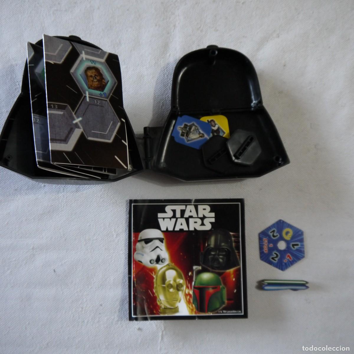 Juegos de mesa: CABEZA DARTH VADER CON JUEGO KINDER EN SU INTERIOR - Foto 3