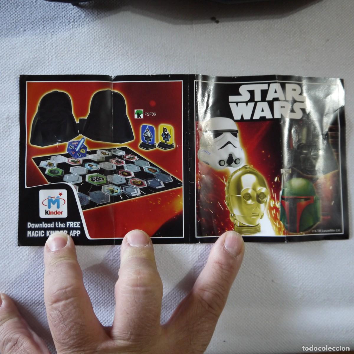 Juegos de mesa: CABEZA DARTH VADER CON JUEGO KINDER EN SU INTERIOR - Foto 5