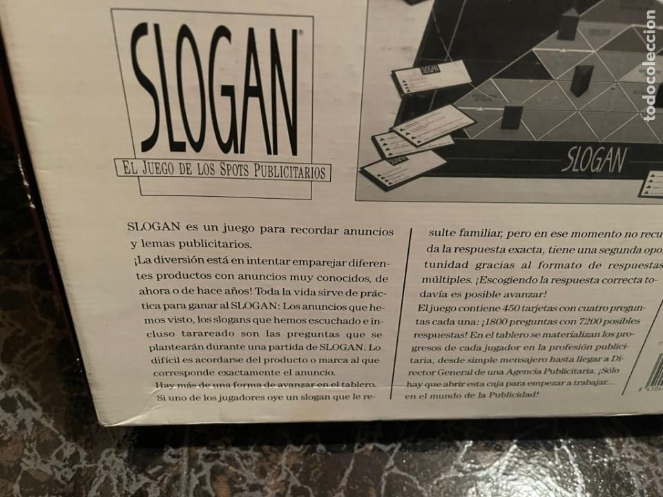 Juegos de mesa: JUEGO SLOGAN EL DE LOS SPOTS PUBLICITARIOS - Foto 3