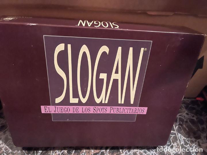Juegos de mesa: JUEGO SLOGAN EL DE LOS SPOTS PUBLICITARIOS - Foto 1