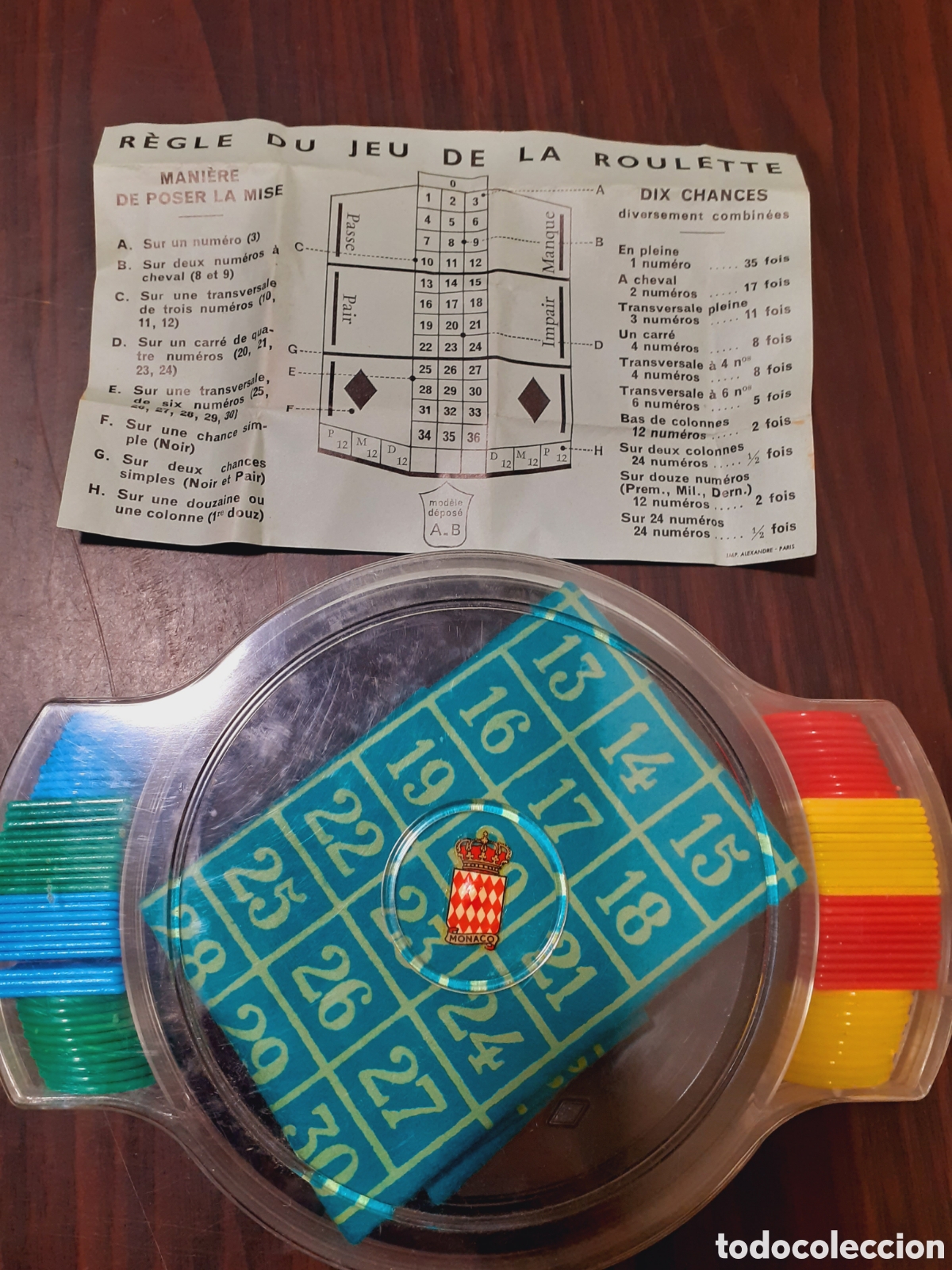 Juegos de mesa: Juego de la ruleta - Foto 1