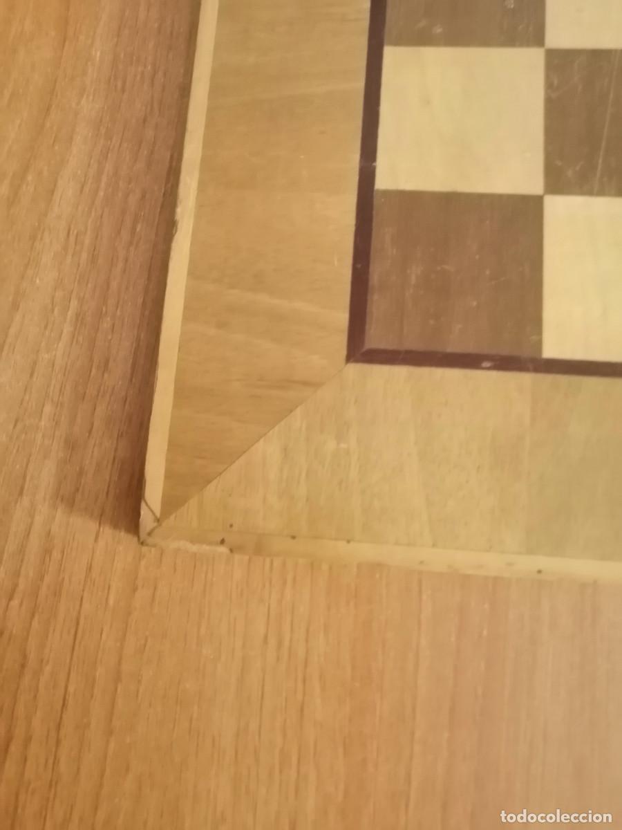Juegos de mesa: TABLERO DE AJEDREZ CON PIEZAS DE AJEDREZ DE MADERA - Foto 10