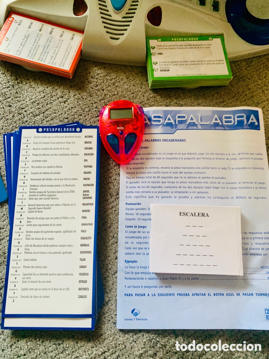 Juegos de mesa: Pasapalabra electr&oacute;nico - Foto 4
