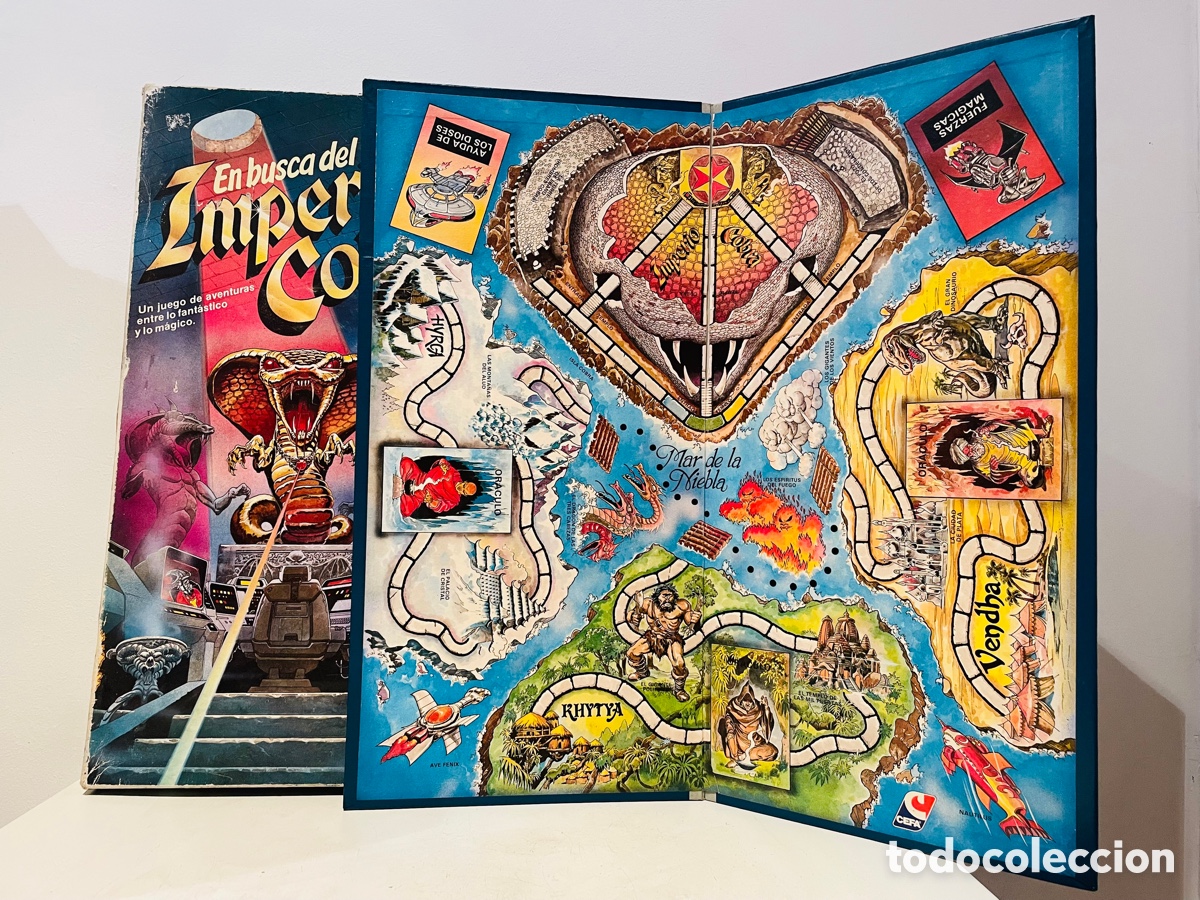 Juegos de mesa: En busca del Imperio Cobra 1981 Cefa - Foto 2