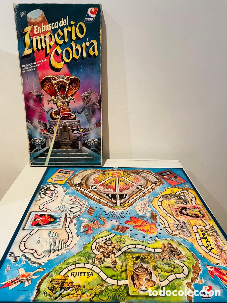 Juegos de mesa: En busca del Imperio Cobra 1981 Cefa - Foto 3