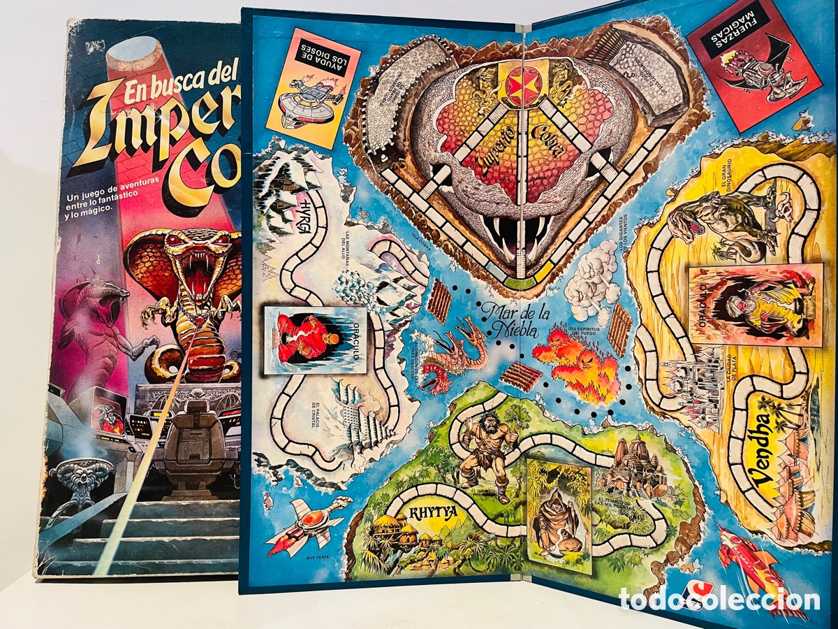 Juegos de mesa: En busca del Imperio Cobra 1981 Cefa - Foto 7