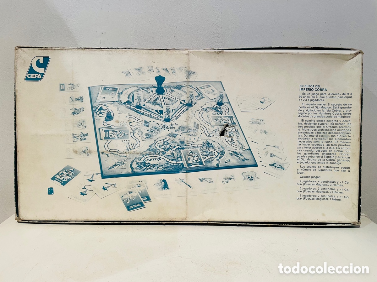 Juegos de mesa: En busca del Imperio Cobra 1981 Cefa - Foto 8