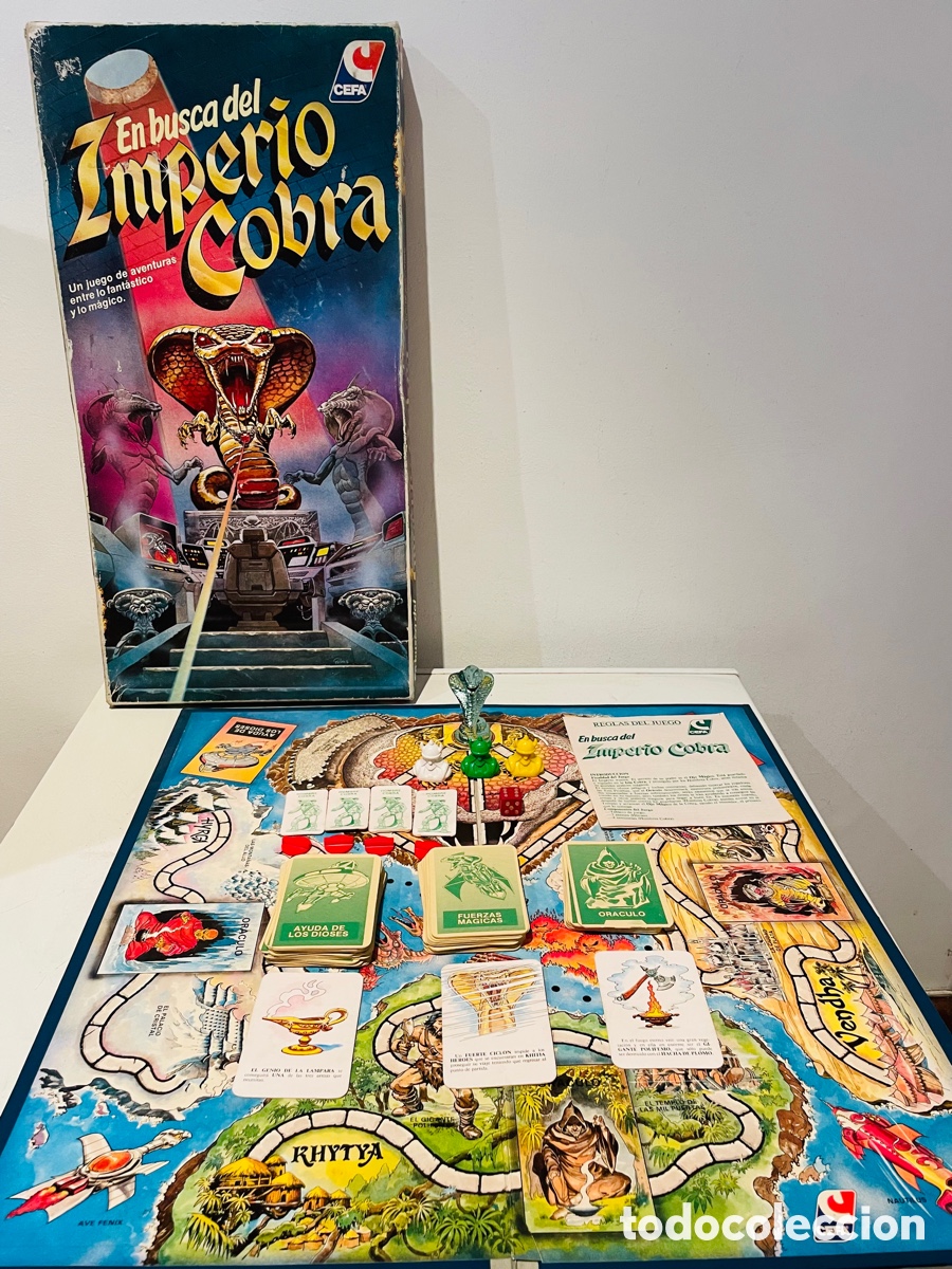Juegos de mesa: En busca del Imperio Cobra 1981 Cefa - Foto 9