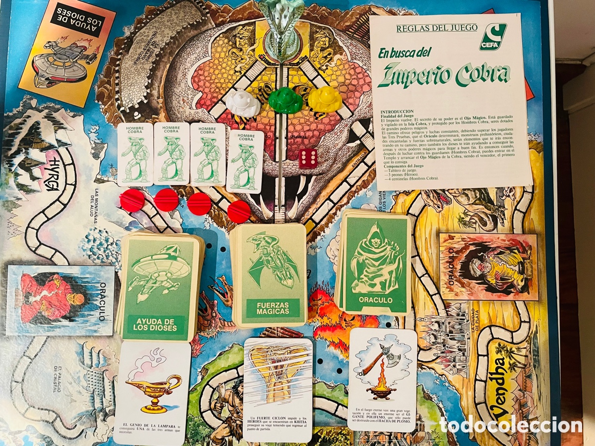 Juegos de mesa: En busca del Imperio Cobra 1981 Cefa - Foto 10