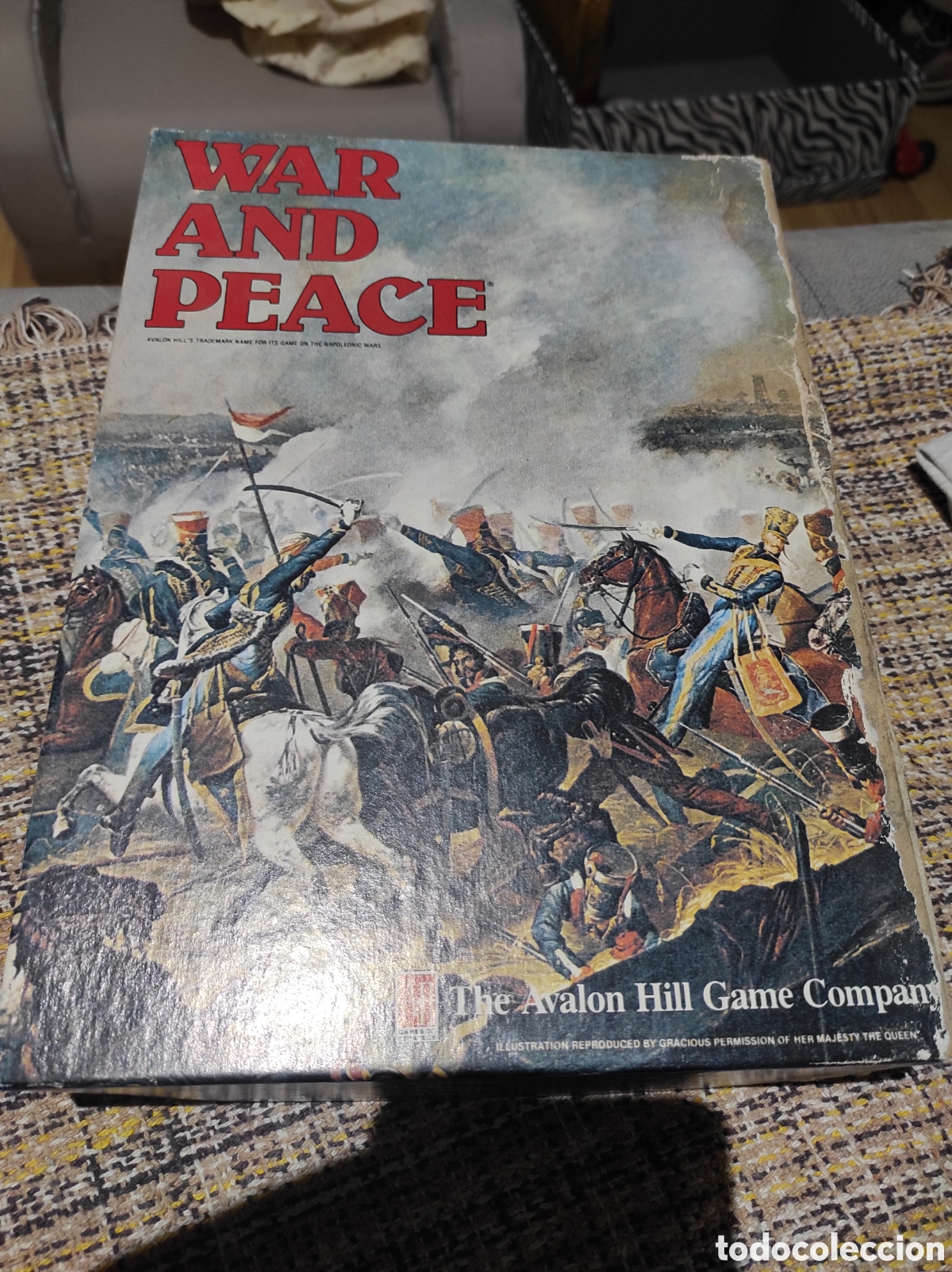 juego mesa war and peace 1980 the avalon hill g - Buy Antique board games  on todocoleccion