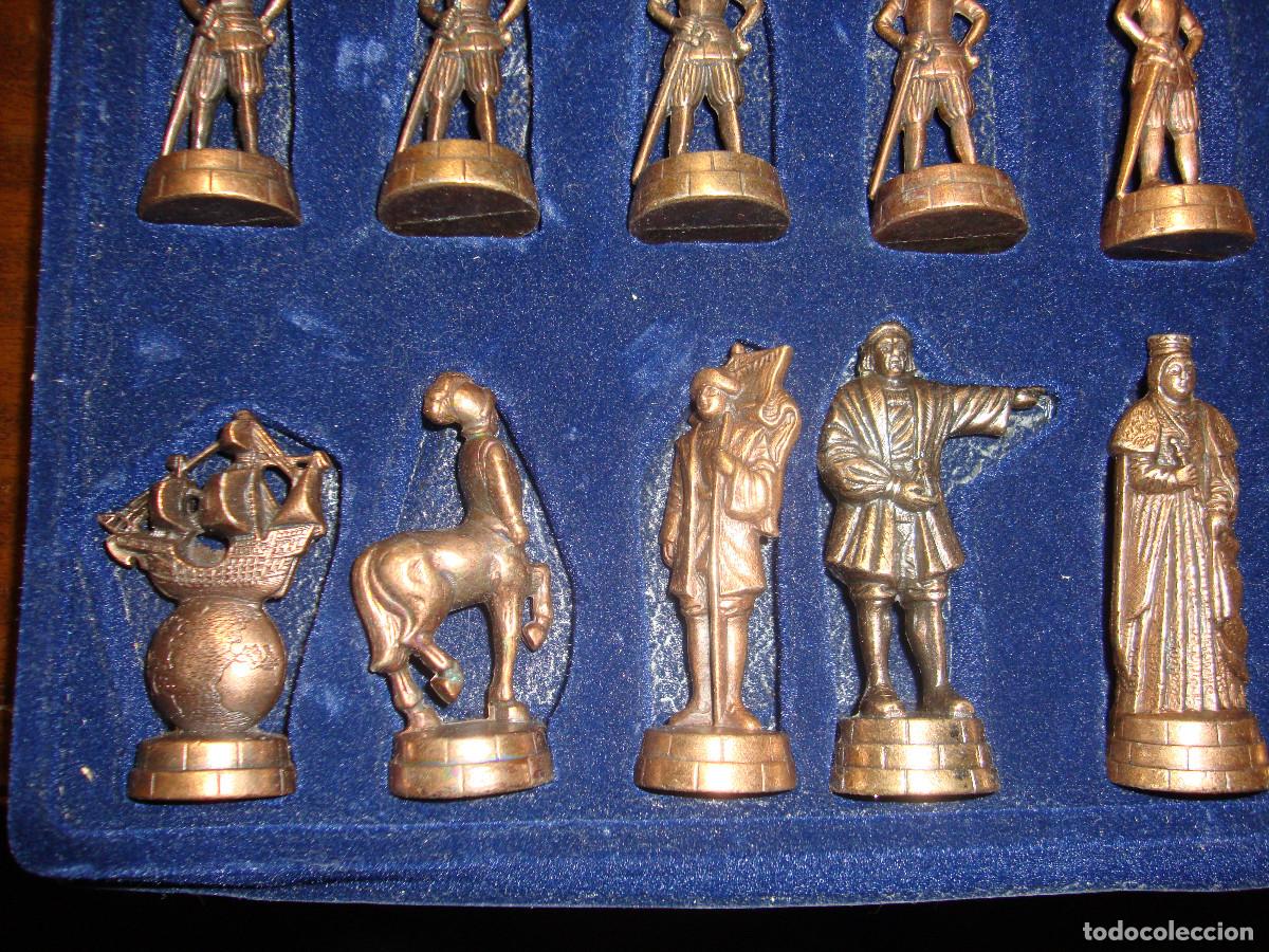 Juegos de mesa: AJEDREZ DEL V CENTENARIO DE ISABEL LA CATOLICA Y COLON - Foto 5