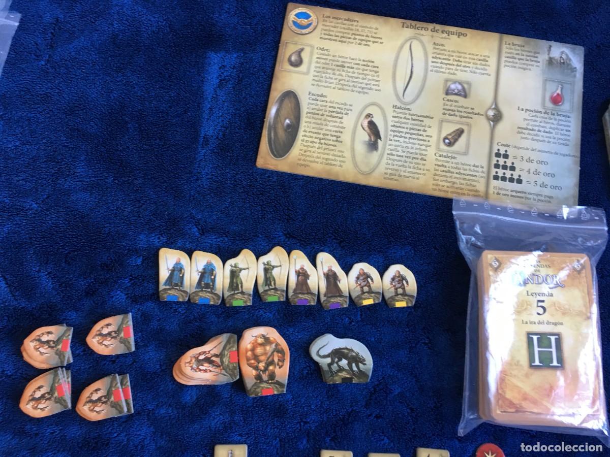 Juegos de mesa: JUEGO DE MESA LAS LEYENDAS DE ANDOR DE DEVIR - INCOMPLETO - Foto 3