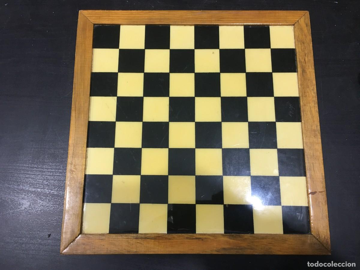 Juegos de mesa: JUEGO DE MESA PARCHIS Y DAMAS MARCO DE MADERA - Foto 5