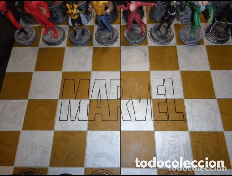 Juegos de mesa: Ajedrez de Marvel completo y original - Foto 6