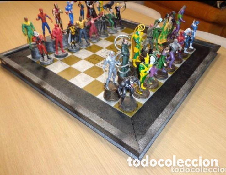 Juegos de mesa: Ajedrez de Marvel completo y original - Foto 7