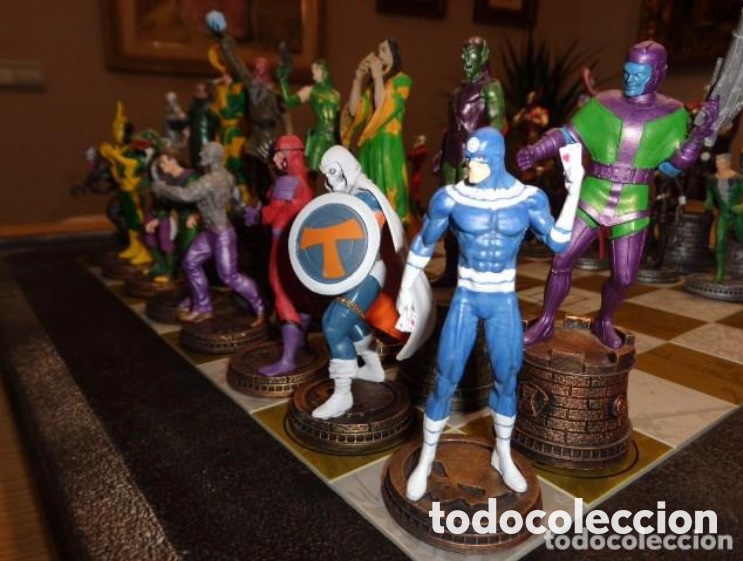 Juegos de mesa: Ajedrez de Marvel completo y original - Foto 10