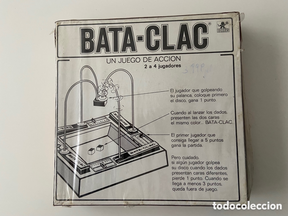 Juegos de mesa: JUEGO BATA-CLAC DE BORRAS 1979 - Foto 2