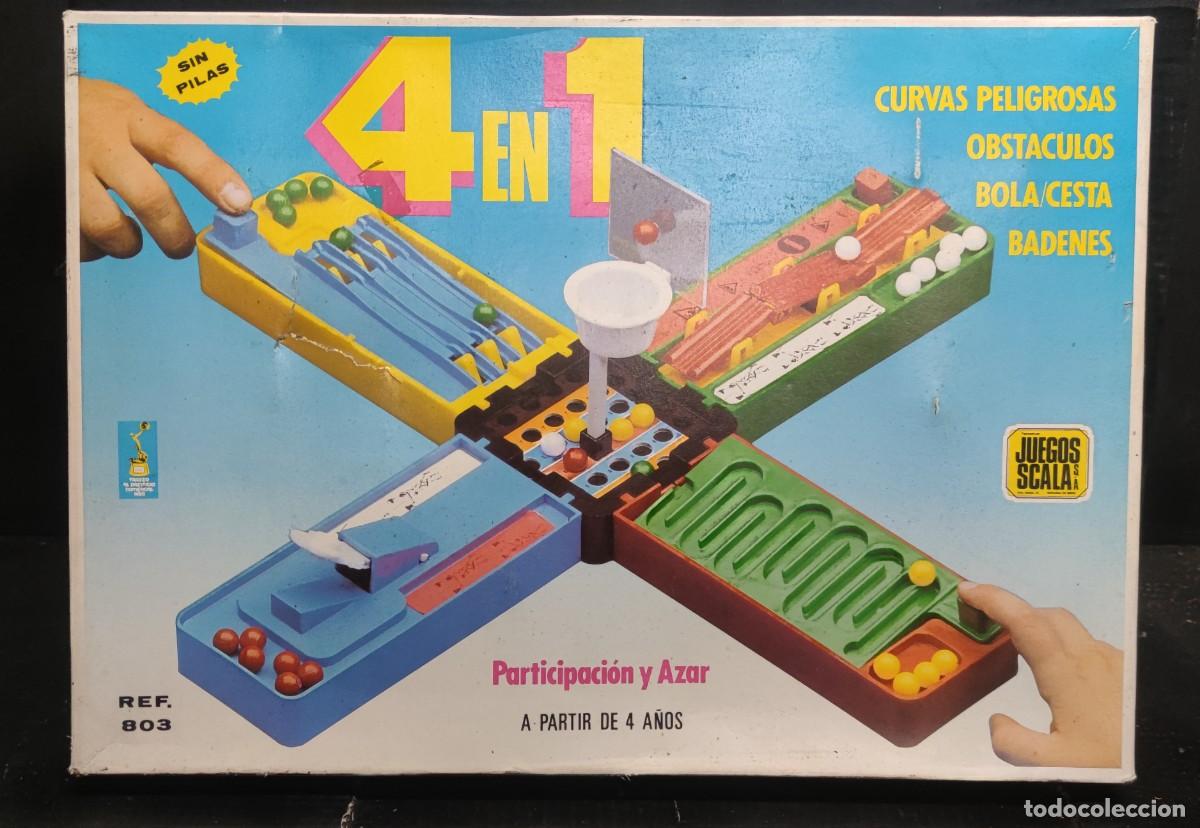 Juegos de mesa: 4 en 1 de Juegos Escala - Foto 1