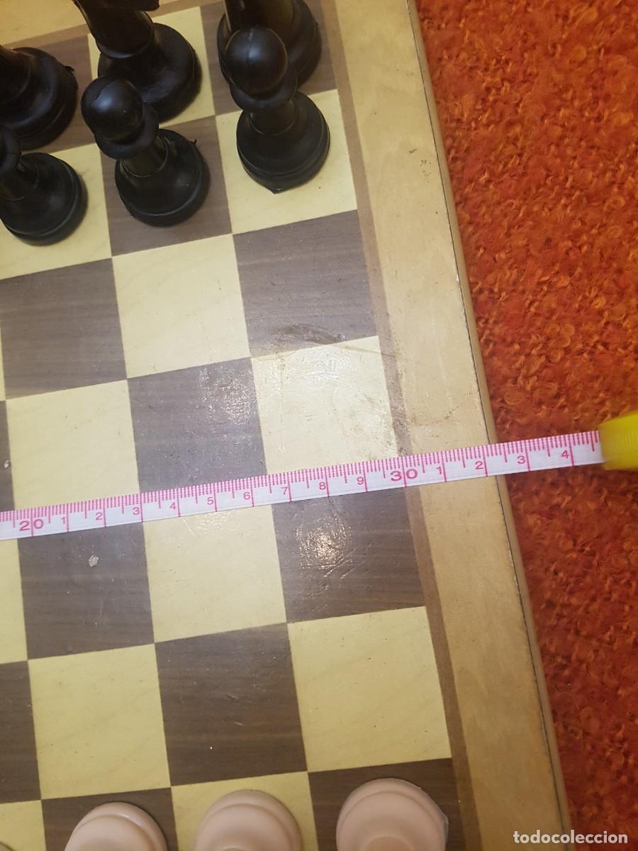Juegos de mesa: JUEGO DE AJEDREZ CON EL TABLERO - Foto 3