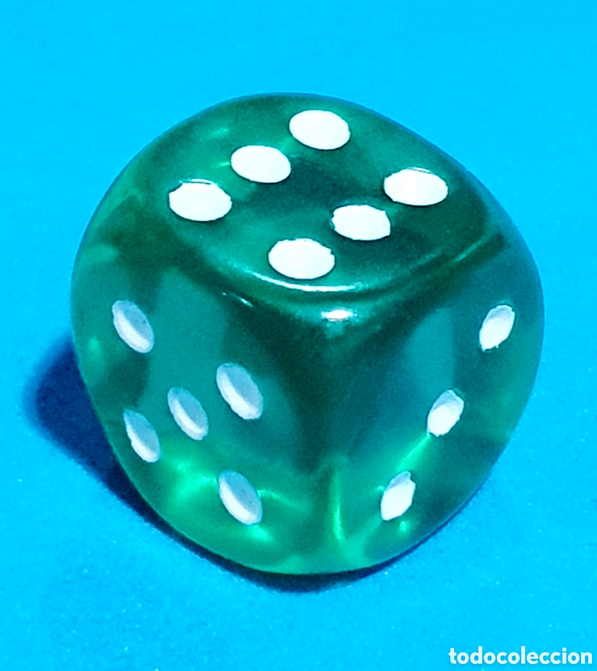 Juegos de mesa: DADO VERDE TRANSL&Uacute;CIDO - Foto 1