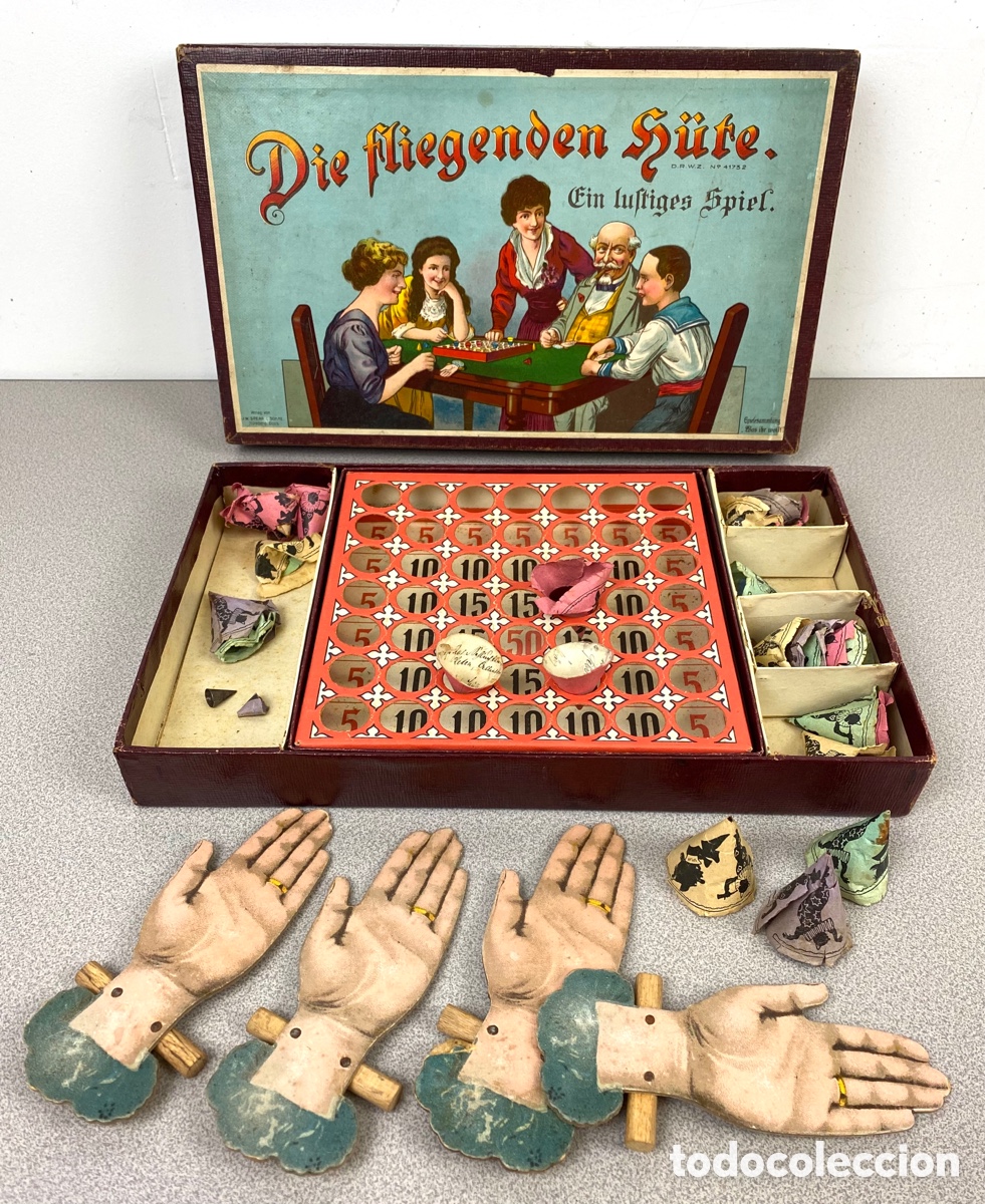 antiguo juego de mesa alemán. muy original - añ - Compra venta en  todocoleccion
