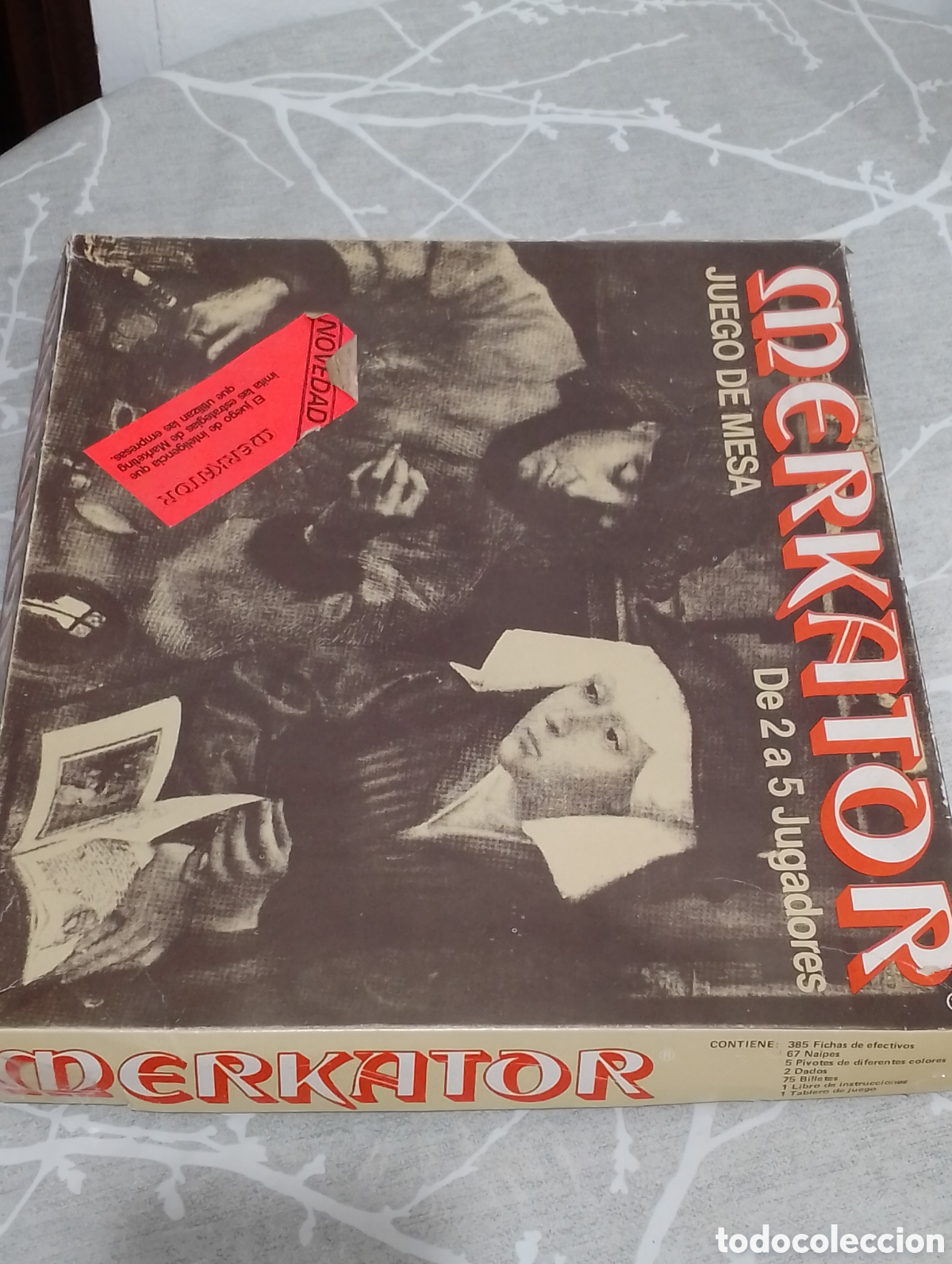 Juegos de mesa: Juego antiguo de mesa merkator completo - Foto 2