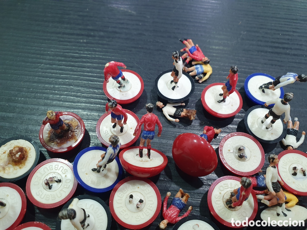Juegos de mesa: Lote de jugadores Subbuteo. (L61) - Foto 4