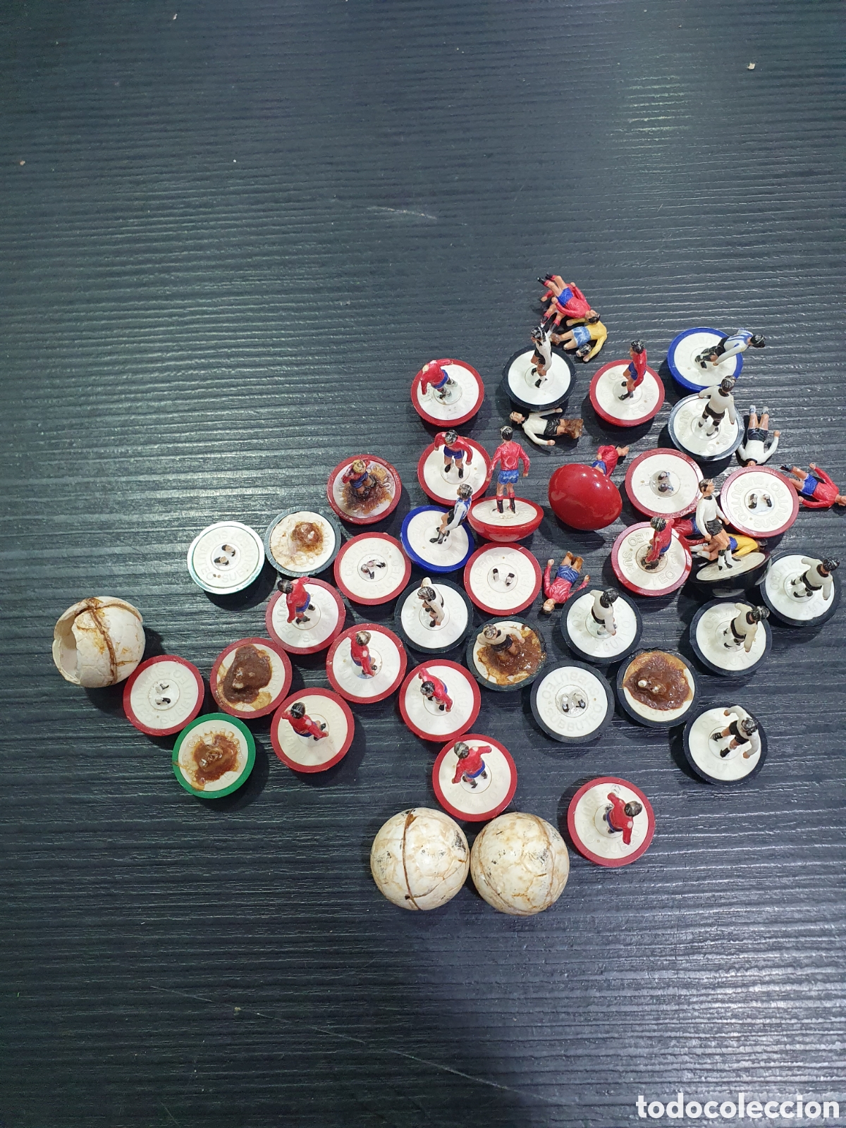 Juegos de mesa: Lote de jugadores Subbuteo. (L61) - Foto 1